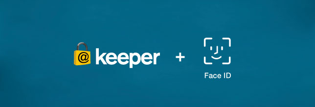 Use Apple’s Facial Recognition to Log into Keeper Password Manager